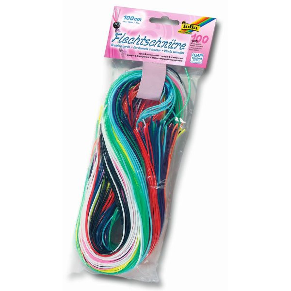 4001868073119 - 731100 1m zu 100 St Scoubidous Standardfarben sort 4001868073119 Folia 4001868073119 - 731100 1m zu 100 St Scoubidous Standardfarben sort 4001868073119 Folia
