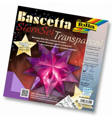 860/2020 20x20cm Bastelset Bascetta St. violett 860/2020 20x20cm Bastelset Bascetta St. violett