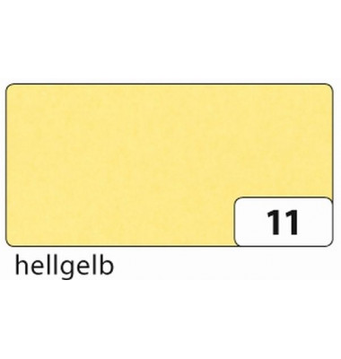 87011 50,5x70cm Transparentpapier 115g h.gelb