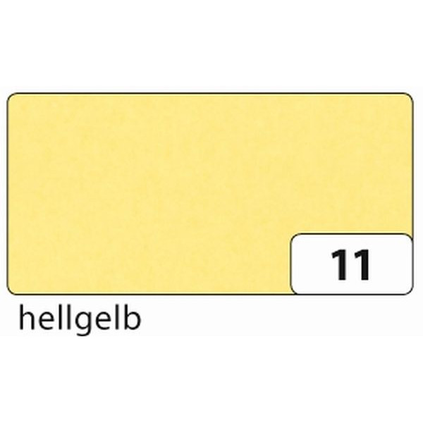 5 Stück Folia Basteltransparentpapier 50,5x70cm 115g hellgelb 87011 4001868018776 Folia