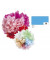 91030  20g  5Bg Blumenseide 50x70cm blau