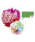 91050  20g  5Bg Blumenseide 50x70cm grün
