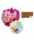 91070  20g  5Bg Blumenseide 50x70cm braun
