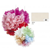 91080  20g  5Bg Blumenseide 50x70cm grau