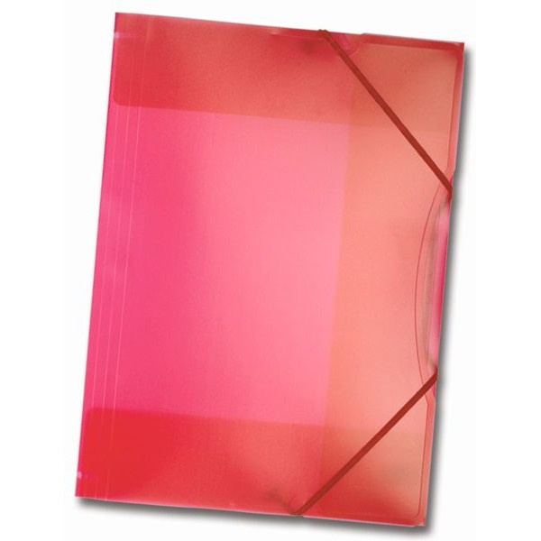 4001868069938 - Eckspannmappe 6993 A3 rot-transparent Kunststoff mit 3 Einschlagklappen 4001868069938 Folia 4001868069938 - Eckspannmappe 6993 A3 rot-transparent Kunststoff mit 3 Einschlagklappen 4001868069938 Folia