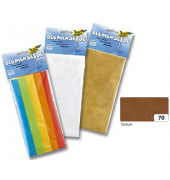 90070   20g  26Bg Blumenseide 50x70cm braun