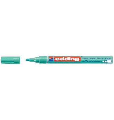 Lackmarker 751 creative, 751-9-074, Stift, grün-metallic, 1-2mm Rundspitze