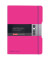 Notizbuch 11361474, pink, A4, liniert+kariert, 80g, 80 Blatt / 160 Seiten