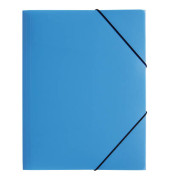 Eckspannmappe Lucy Trend 21613-13, A4 hellblau Polypropylen 80g, mit 3 Einschlagklappen