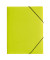 Eckspannmappe Lucy Trend 21613-17, A4 lindgr&uuml;n Polypropylen (PP), f&uuml;r ca. 250 Blatt  (80 g/m&sup2;), mit 3 Einschlagklappen