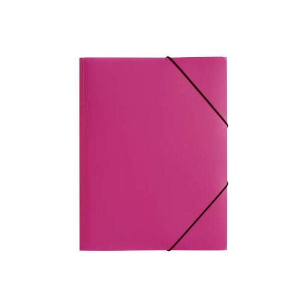 4009212038548 - Eckspannmappe Lucy Trend 21613-34 A4 dunkelrosa pink Polypropylen (PP) 80g mit 3 Einschlagklappen 4009212038548 Pagna