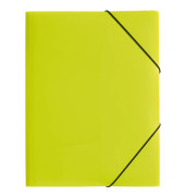 Eckspannmappe Lucy Trend 21638-17, A3 lindgrün Polypropylen, mit 3 Einschlagklappen