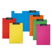 Klemmbrettmappe Velocolor 4804301 A4 farbig sortiert Karton mit PVC-Überzug inkl Aufhängeöse 