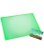 Schreibunterlage Durella 32628 neongrün-transparent 53x40cm Kunststoff