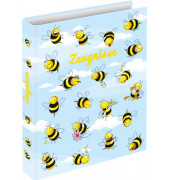 Zeugnismappen-Ringbuch 46495 Crazy Bees A4 4-Ring Ø 20mm