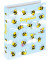 Zeugnismappen-Ringbuch 46495 Crazy Bees A4 4-Ring Ø 20mm