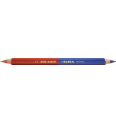 Farbstift DUO Giant, L2930101, rot+blau, sechskant