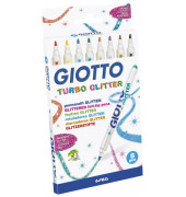 LYRA 4258 00 8er-ET Faserschreiber Giotto Turbo Glitter