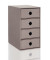 Schubladenbox Soho 1524452494 taupe/taupe 1 Schublade geschlossen