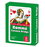 Spielkarten 22570071 Rommé & Canasta & Bridge französisches Blatt Kartonetui