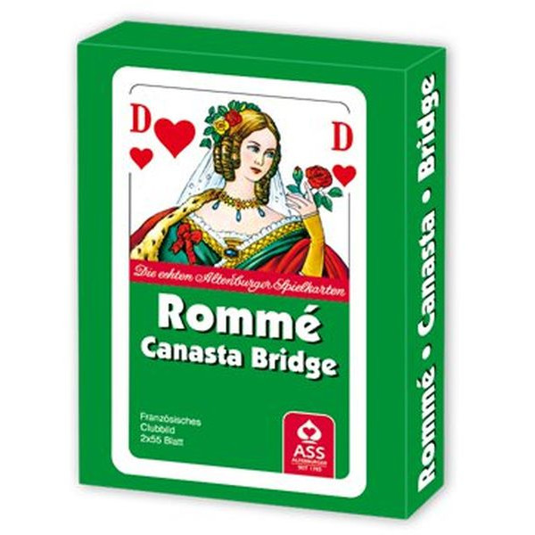 4 Romme Canasta Bridge Club Kartenspiele Französisches Bild Spiele von Frobis 