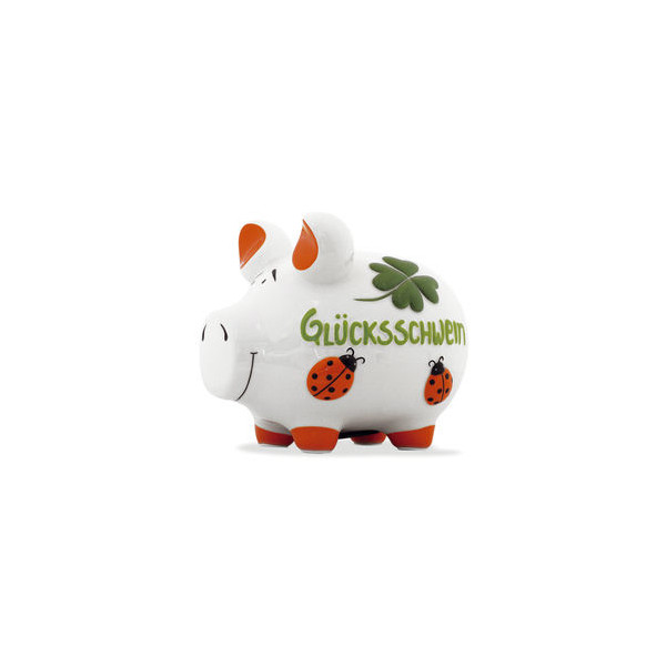2 Stück KCG Spardose Schwein (mittel) 101469 , Glücksschwein 4260185595807 KCG