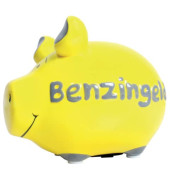 Spardose Schwein 100477 klein "Benzingeld" 12,5x9cm