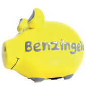 Spardose Schwein (klein) 100477 , "Schriftzug Benzingeld"