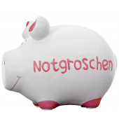 Spardose Schwein 100493 klein "Notgroschen" 12,5x9cm