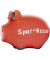 100683 Spar-Kasse Spardose Schwein klein rot