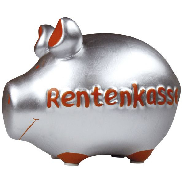 3 Stück KCG Spardose Schwein (klein) 100490 , Rentenkasse 4260185590178 KCG