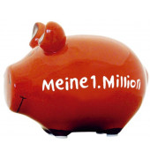 Spardose Schwein 100957 klein "Meine 1.Million" 12,5x9cm
