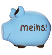 Spardose Schwein 101137 klein "Meins!" 12,5x9cm