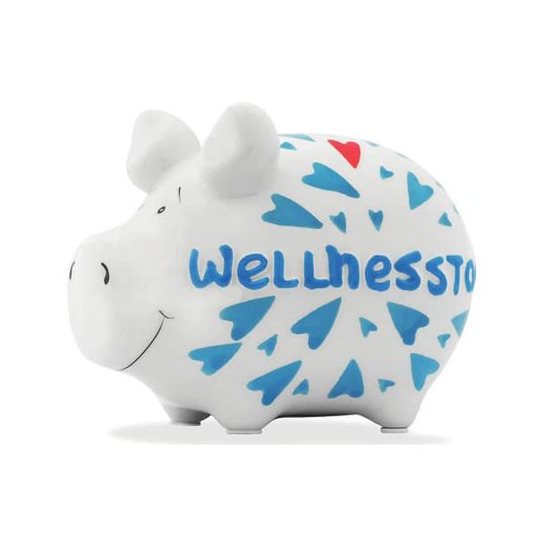 3 Stück KCG Spardose Schwein (klein) 100857 , Wellnesstag 4260185591052 KCG