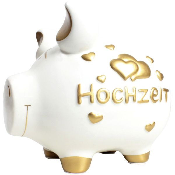 2 Stück KCG Spardose Schwein (mittel) 100900 , Hochzeit 4260185591311 KCG