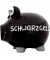 Spardose Schwein (gro&szlig;) 100005 , "Schwarzgeld"