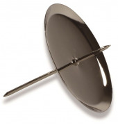 Adventskerzenhalter 10752 Metall silber 