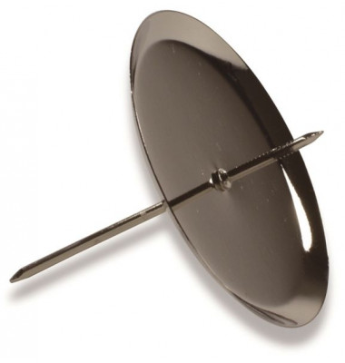 Adventskerzenhalter 10752 Metall silber 