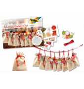 Adventskalender 63121 NATURE Säckchen mit Juteoptik