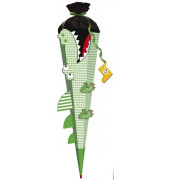 Schult&uuml;te 651008, Krokodil vom Nil 3D, 80cm, 6-eckig