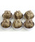 Teelichter N19015-3009-10 Paket gold Ø 40mm ca. 2 Stunden Brenndauer