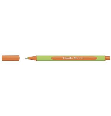Fineliner Line-Up, 191006, hellgr&uuml;n/orange (Schreibfarbe: tango-orange), 0,4mm