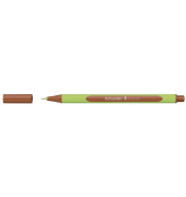 Fineliner Line-Up, 191007, hellgr&uuml;n/braun (Schreibfarbe: mahogani-brown), 0,4mm