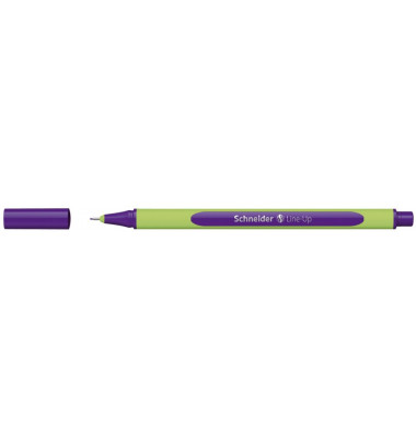 Fineliner Line-Up, 191008, hellgr&uuml;n/violett (Schreibfarbe: daytona-violett), 0,4mm