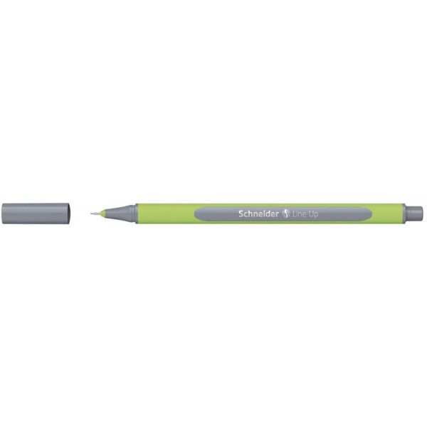 5 Stück Schneider 191012 Fineliner Line-Up 0.4mm silbergrau 4004675104045 Schneider