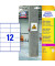 Etiketten L7875-20, weiß 105x48mm, rechteckig, 