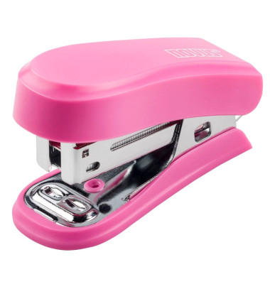 Heftgerät Mini 020-1910 pink bis 12 Blatt für 24/6