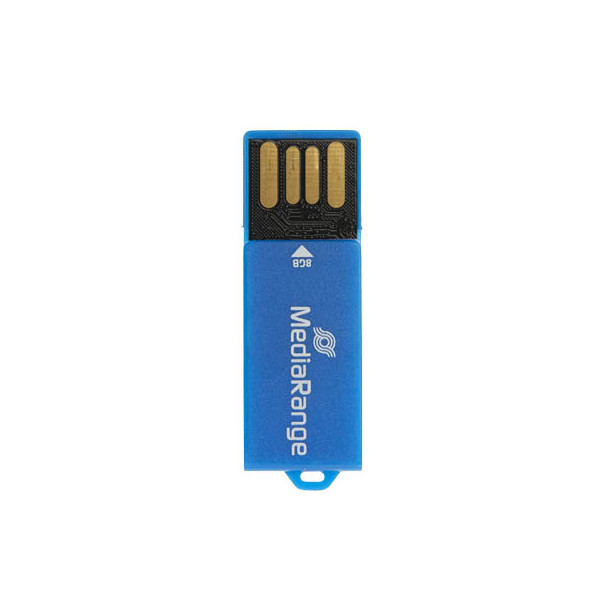 4260459611578 - USB-Stick PAPER-CLIP MR975 blau USB 20 8 GB 4260459611578 MediaRange