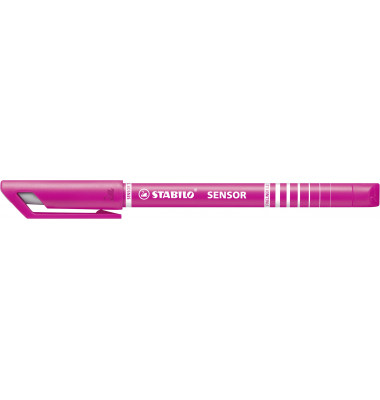 Fineliner sensor 189, 189/56, pink (Schreibfarbe: pink), 0,3mm