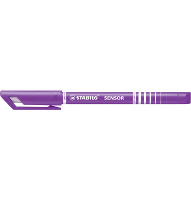 Fineliner sensor 189, 189/58, lila (Schreibfarbe: lila), 0,3mm